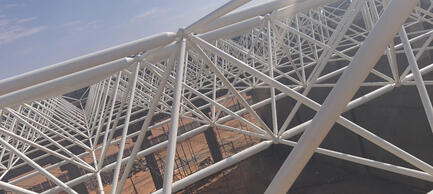 during installation shot